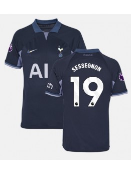 Billige Tottenham Hotspur Ryan Sessegnon #19 Bortedrakt 2023-24 Kortermet